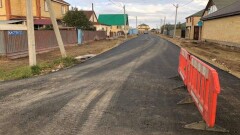 Благоустройство окраин в Нур-Султане: в жилом массиве "Уркер" заасфальтировали и осветили улицы 