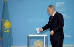 Назарбаев набрал 97,7% голосов