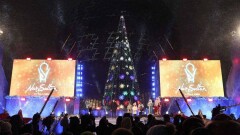 В Нур-Султане зажгли главную новогоднюю ёлку страны