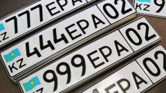 Жители СКО выложили за VIP-номера автомобилей 24 миллиона тенге в 2017 году
