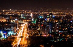 Алматы переведут на светодиодное освещение