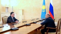 Аскар Мамин провёл переговоры с Михаилом Мишустиным в Москве
