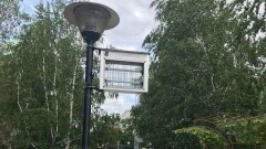 Для борьбы с комарами в Астане установили электрические уничтожители
