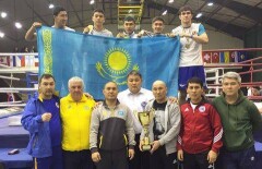 Казахстанские боксёры завоевали четыре медали на международном турнире