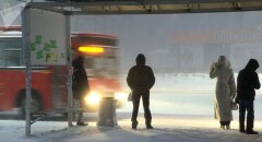В Астане приостановили работу пригородных автобусов