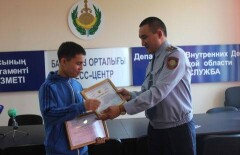 Десятиклассник из Костаная задержал вооружённого разбойника