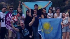 Жители Лос-Анджелеса прошлись по улицам с флагами Казахстана в поддержку Головкина