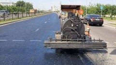 В Алматы тестируют новую технологию по восстановлению асфальта