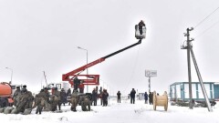 Казахстанские спасатели отрепетировали свои действия перед паводками 2019 года. Фоторепортаж
