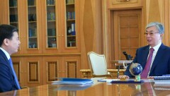 Касым-Жомарт Токаев встретился с министром юстиции