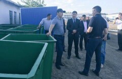 Новый аким Актобе написал о городских мусорках в соцсети