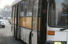 В Таразе поймали пьяного водителя маршрутного автобуса, который ездил без прав 