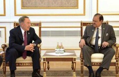 Назарбаев встретился с главами Афганистана и Пакистана
