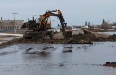 Из Астаны в СКО отправили дополнительные силы на борьбу с талыми водами