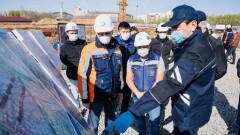 Алтай Кульгинов проверил строительство новых очистных сооружений в столице