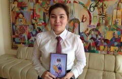 Актюбинская школьница перевела Гарри Поттера на казахский язык