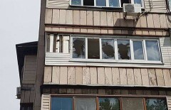 В съёмной квартире Руслана Кулекбаева разбиты стёкла