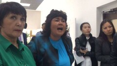 Дольщики "Азбуки жилья" штурмом взяли Генпрокуратуру в Астане