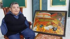 Родившийся без рук художник Карипбек Куюков продаёт картины, чтобы купить краски и кисти