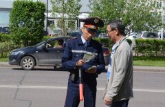 В Астане оштрафовали 11 тысяч пешеходов