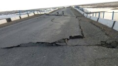 В Карагандинской области размытый паводками мост признали аварийным