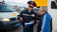 Столичная полиция устроила облаву на водителей автобусов