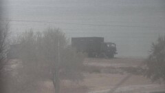Секретная техника застряла на берегу Каспия в Актау