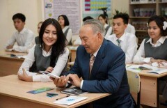 Мы будем требовать от детей знания трёх языков – Назарбаев 