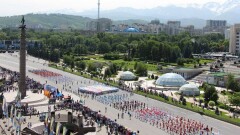 Первый в Казахстане детский парад прошёл в Алматы в День защиты детей