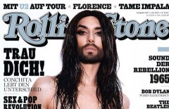 Кончита Вурст снялась топлесс для журнала Rolling Stone