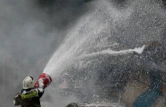 На территории аэропорта Семея из-за брошенного окурка произошёл пожар 