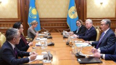Президент Казахстана провёл встречу с делегацией ООН