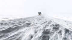 Из-за непогоды на девяти участках республиканских трасс ограничено движение