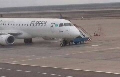 После шестидневного перерыва аэропорт Уральска начал принимать авиарейсы