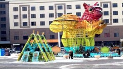 Алматинскую белку перенесут с главного входа на территорию "Атакента" в марте