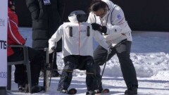 Лыжные соревнования среди роботов прошли в пригороде олимпийского Пхёнчхана