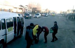 Водители и кондукторы подрались в Шымкенте