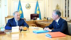 Нурлан Нигматулин рассказал Елбасы о работе фракции Nur Otan в Мажилисе
