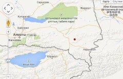 В 200 км от Алматы сегодня произошло землетрясение магнитудой 4.4