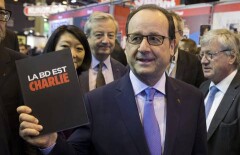 Президент Франции выступил в защиту Charlie Hebdo в отношении религии