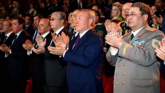 Глава государства посетил концерт, посвящённый 25-летию Вооружённых сил РК