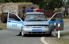 Нарушение ПДД полицейскими снял на видео житель Шымкента