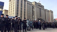 На антикоррупционном митинге в Москве задержаны сотни человек