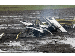 Появилось панорамное видео с места крушения Boeing 737 в Ростове-на-Дону