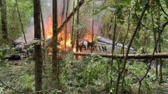 Двухмоторный самолёт разбился в штате Джорджия, погибли пять человек 