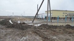 В Кызылординской области из-за подтопления приостановлена эксплуатация школы