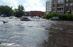 Усть-Каменогорск затопило второй раз за 10 дней 