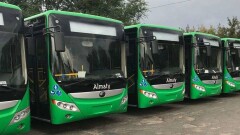 Вместо коптящих автобусов в Алматы выпустят новые Yutong