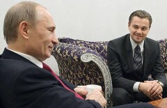 Ди Каприо мечтает сыграть в кино Владимира Путина