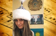 Юные москвички блеснули знанием казахского языка